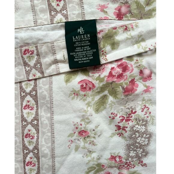 Vintage Ralph Lauren Shower Curtain 65"x72" - Picture 3 of 3